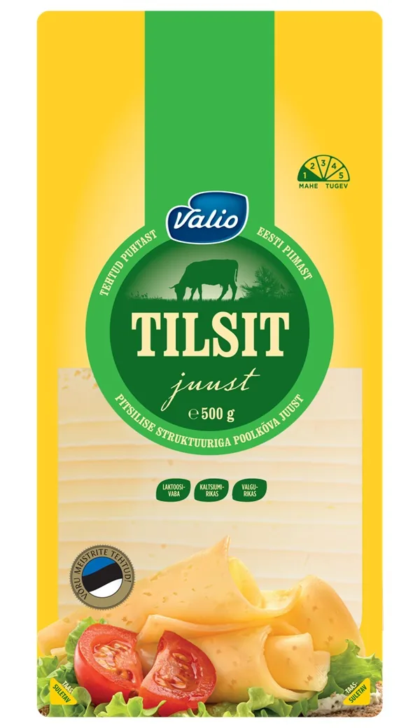 SIERS VALIO TILSIT, ŠĶĒLĒS, 500G