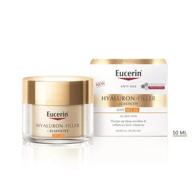 Eucerin Hyaluron-Filler + Elasticity Day care SPF30 dienas sejas krēms 50 ml