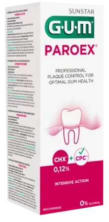 Gum Paroex 0,12% CHX mutes skalojamais līdzeklis, 300 ml
