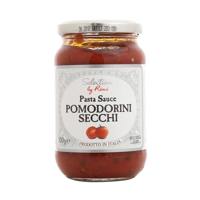 MĒRCE SELECTION BY RIMI AR SAULĒ KALTĒTIEM TOMĀTIEM 350G