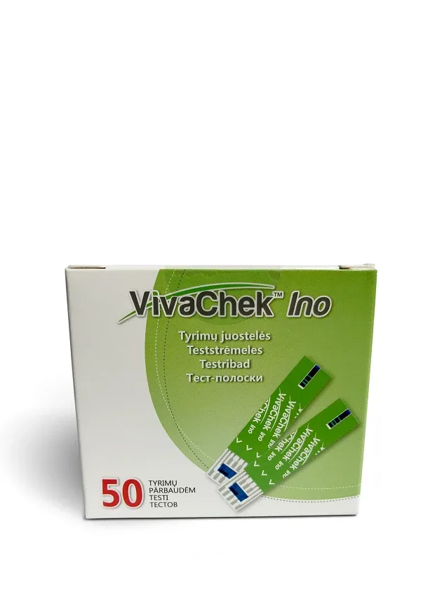 Vivachek Ino teststrēmeles, 50 gb.