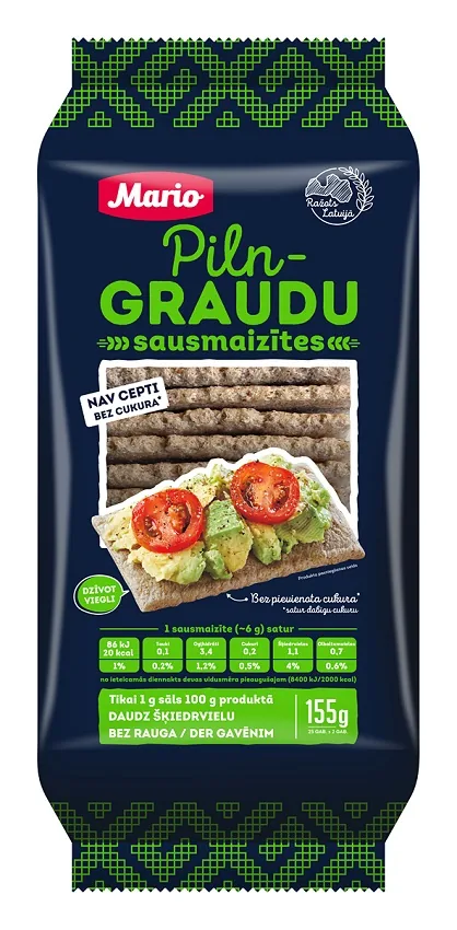 PILNGRAUDU SAUSMAIZĪTES MARIO, 155G