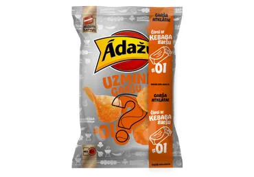 KARTUPEĻU ČIPSI UZMINI GARŠU NR.1 ĀDAŽU 130G