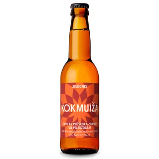 Сидр Kokmuiža с цветками бузины, 4,6%, 0,33 л