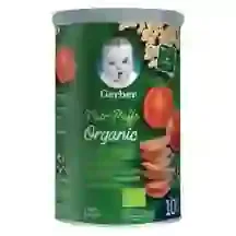 KVIEŠU AUZU KREKERI GERBER TOMĀTU, BURKĀNU, 10 MĒN. BIO 35G