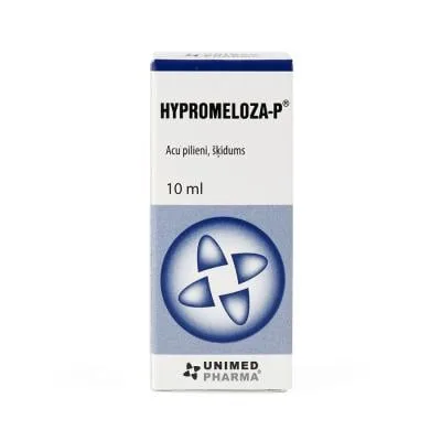 Hypromeloza-P acu pilieni, 10 ml