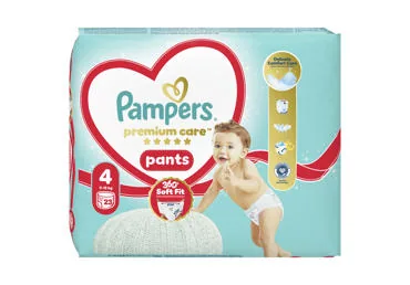 AUTIŅBIKSĪTES PAMPERS PC S4 9-15KG 23GAB.