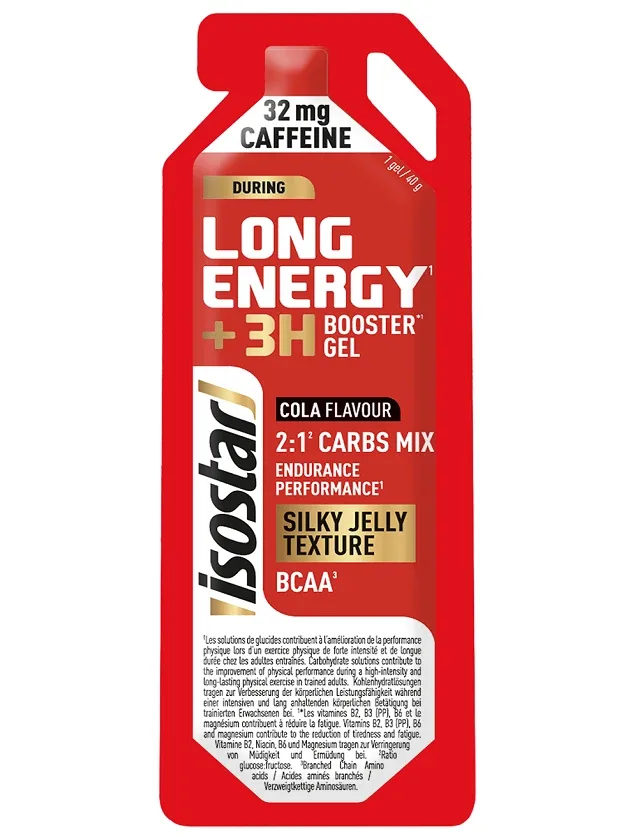 Isostar želeja long energy caffeine cola, 40 g