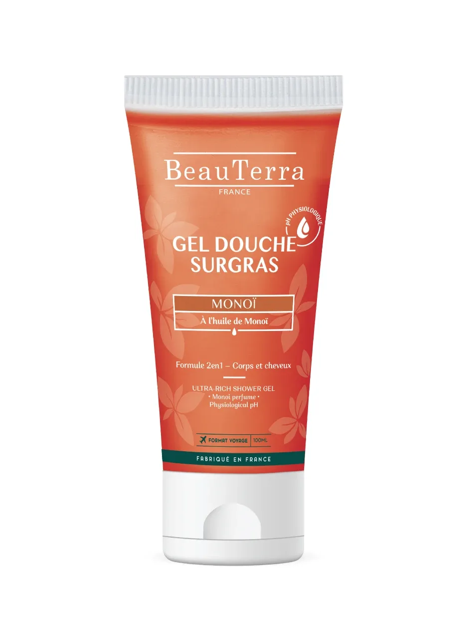 Beauterra Monoi barojošs dušas gels, 100 ml