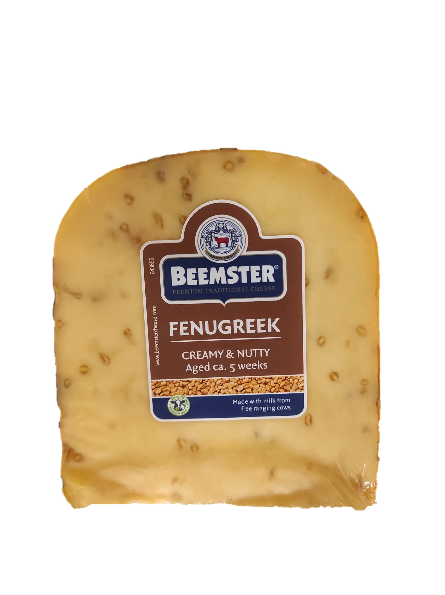 PUSCIETAIS SIERS BEEMSTER, AR SIERĀBOLIŅA SĒKLĀM, NOGATAVINĀTS 5 NED., 250G