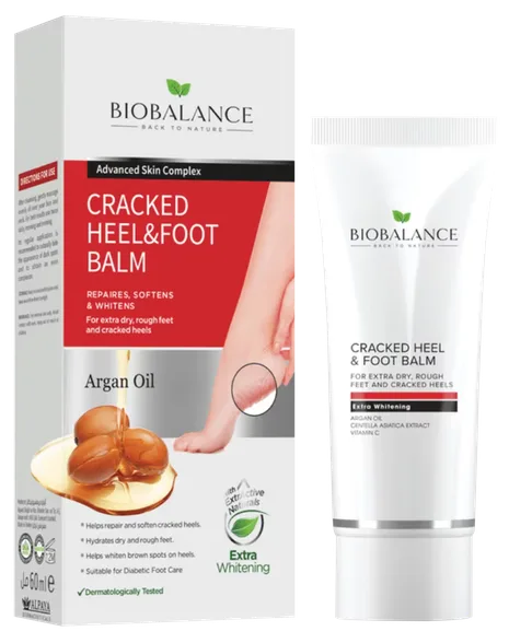 Biobalance Argan Cracked Heel&Foot balzams, 60 ml