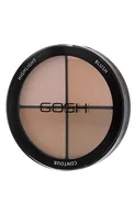 GOSH CONTOUR'N STROBE KIT PALETE SEJAS KORIĢĒŠANAI, LIGHT, 15G
