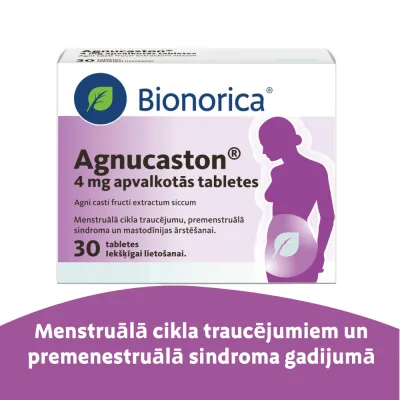 Agnucaston 4 mg apvalkotās tabletes N30