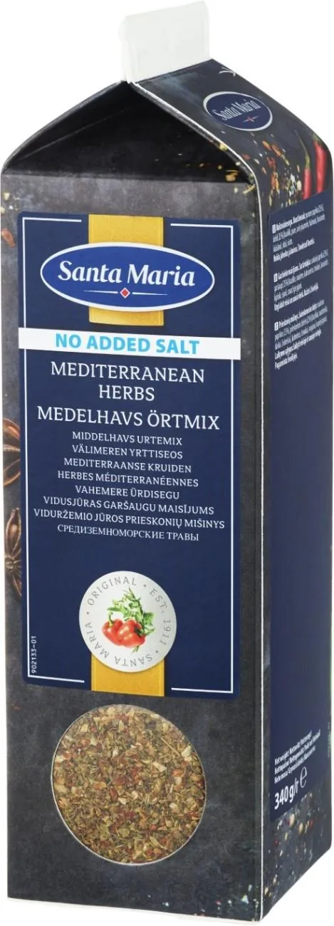 VIDUSJŪRAS GARŠAUGU MAISĪJUMS 340 G, SANTA MARIA, TETRAPAKA