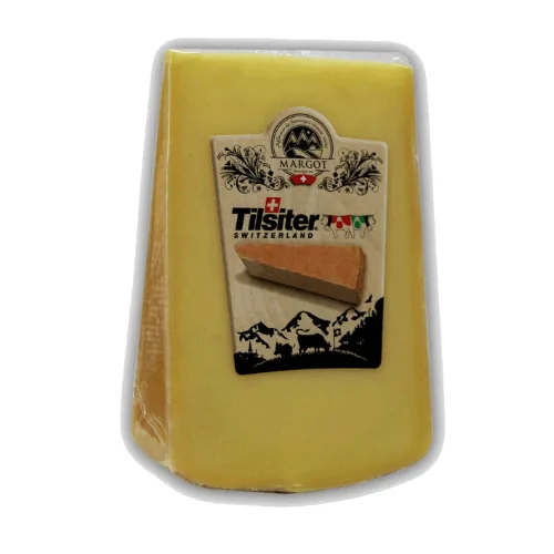 PUSCIETAIS SIERS MARGOT TILSITER RED, IZTURĒTS 5 MĒNEŠUS, 200G