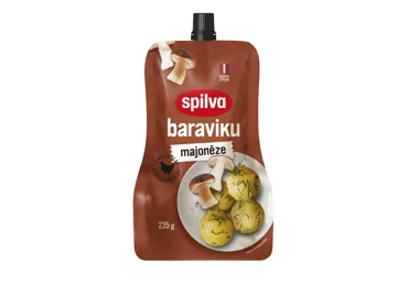 MAJONĒZE SPILVA BARAVIKU 250ML STĀVPAKA
