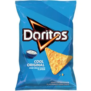 ČIPŠI KUKURŪZAS DORITOS KRĒJUMA MĒRCES GARŠU 90G
