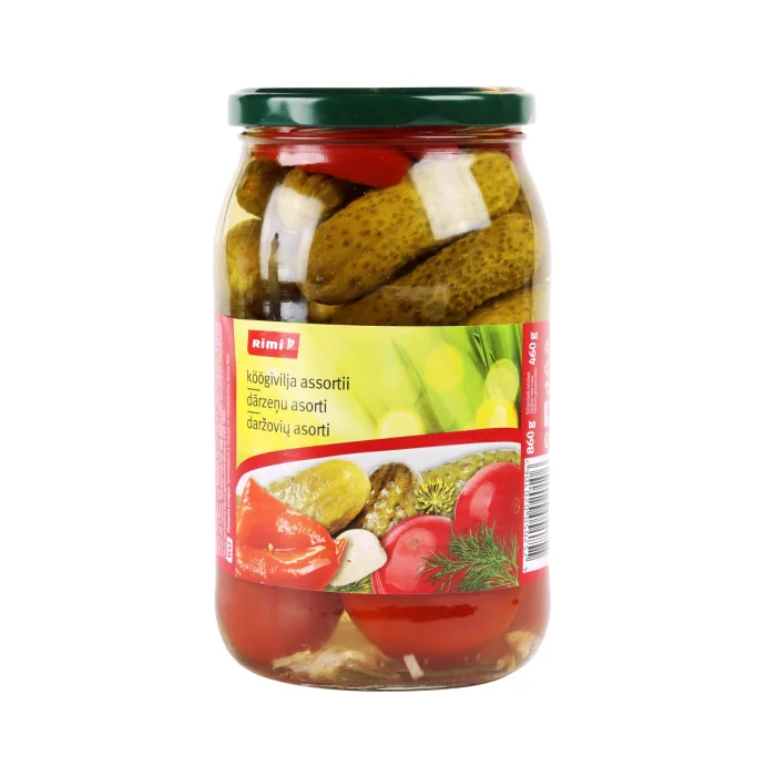 DĀRZEŅU ASORTI RIMI 860G/460G