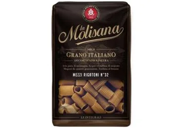 PILNGRAUDU MAKARONI LA MOLISANA MEZZI RIGATONI NR.32 500G