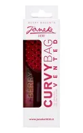JÄNEKE CURVY BAG VENTED BRUSH VENTILĒJAMA MATU SUKA, BERRY MAGENTA