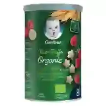 RĪSU KVIEŠU KREKERI GERBER BANĀNU, AVEŅU, 8 MĒN., BIO 35G