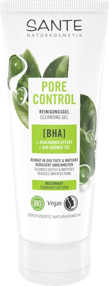 Очищающий гель Sante Pore Control BHA, 100 мл