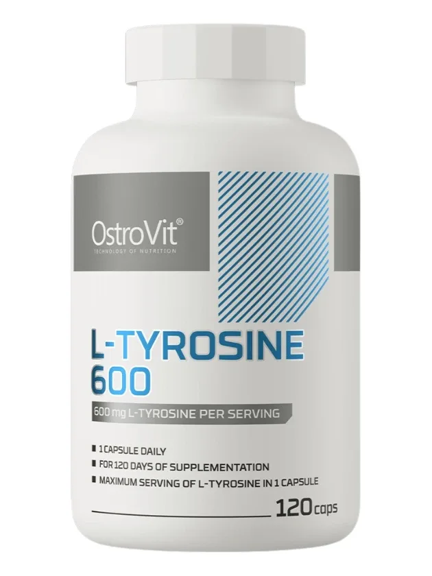 Ostrovit L-tyrosine 600 mg kapsulas, 120 gb.