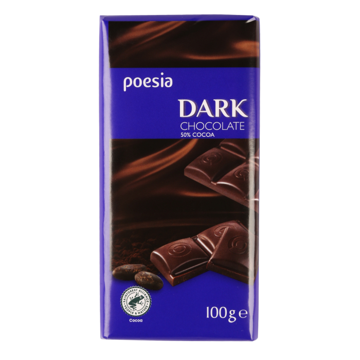TUMŠĀ ŠOKOLĀDE POESIA 100 G