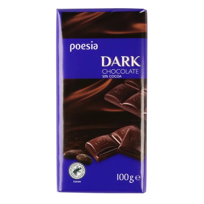 TUMŠĀ ŠOKOLĀDE POESIA 100 G