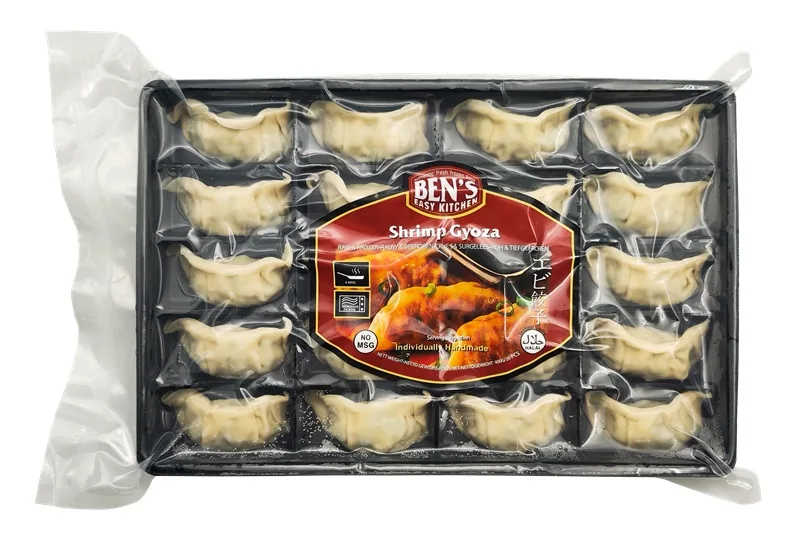 SALDĒTI GYOZA PELMEŅI BEN`S AR GARNEĻU PILDĪJUMU, 20G X 20GAB