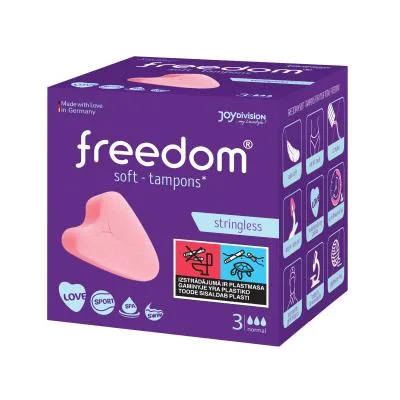 Freedom Soft sieviešu higiēniskie tamponi normal N3