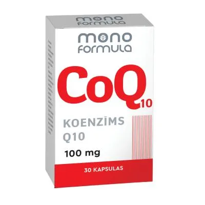 Mono Formula koenzīms Q10 100 mg kapsulas N30