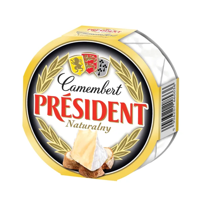 SIERS MĪKSTAIS PRESIDENT CAMEMBERT NATURAL 32% 120G
