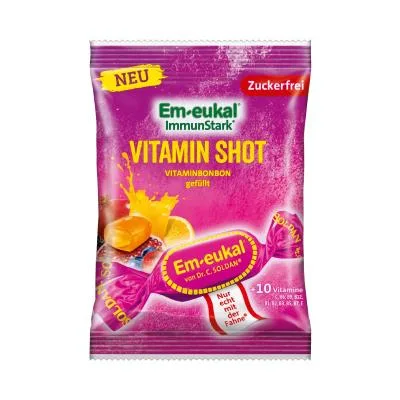 Dr.soldan Em-Eukal Immunstark Vitamin Shot karameles bez cukura 75 g