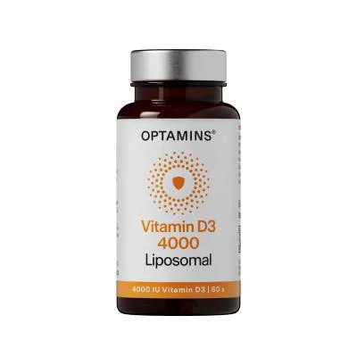 Optamins D vitamīns liposomal 4000SV kapsulas N60