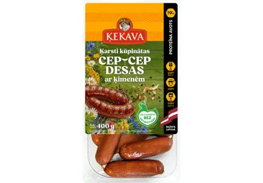 KARSTI KŪPINĀTAS DESIŅAS AR ĶIMENĒM ĶEKAVA 400G