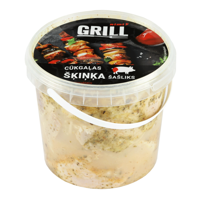 CŪKAS ŠĶIŅĶA ŠAŠLIKS RIMI AR SĪPOLIEM TRADICIONĀLAIS 1KG