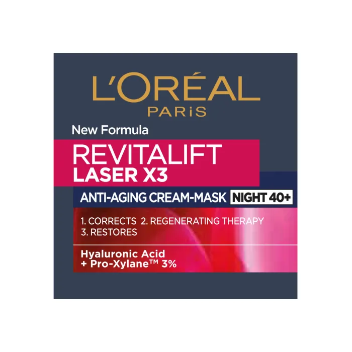 NAKTS KRĒMS L'OREAL DE REVITALIFT LASER 50ML