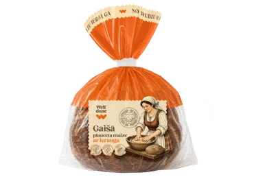 GAIŠĀ PLAUCĒTĀ MAIZE AR IERAUGU WELL DONE 600G