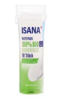 ISANA 100% BIO KOKVILNAS VATES PLĀKSNĪTES, 60GAB.