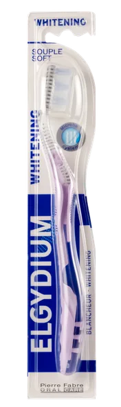 Elgydium Whitening Soft zobu birste, 1 gab.