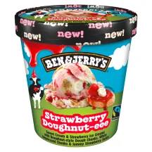 SALDĒJUMS BEN&JERRY'S STRAWBERRY DOUGHNUT 465ML/393G