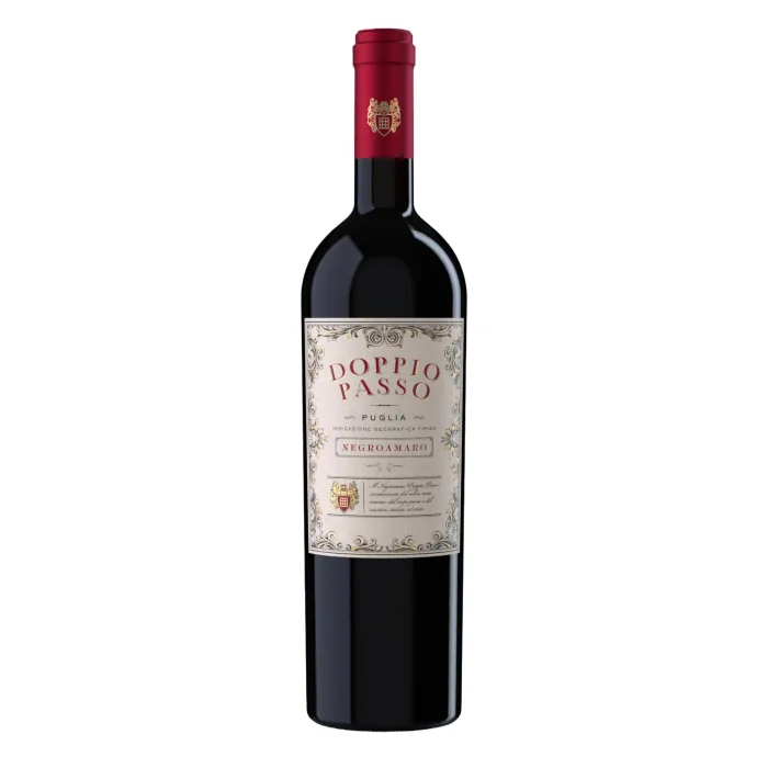 Sarkanvīns Doppio Passo Negroamaro Salento I.G.T. 12,5% 0,75 l