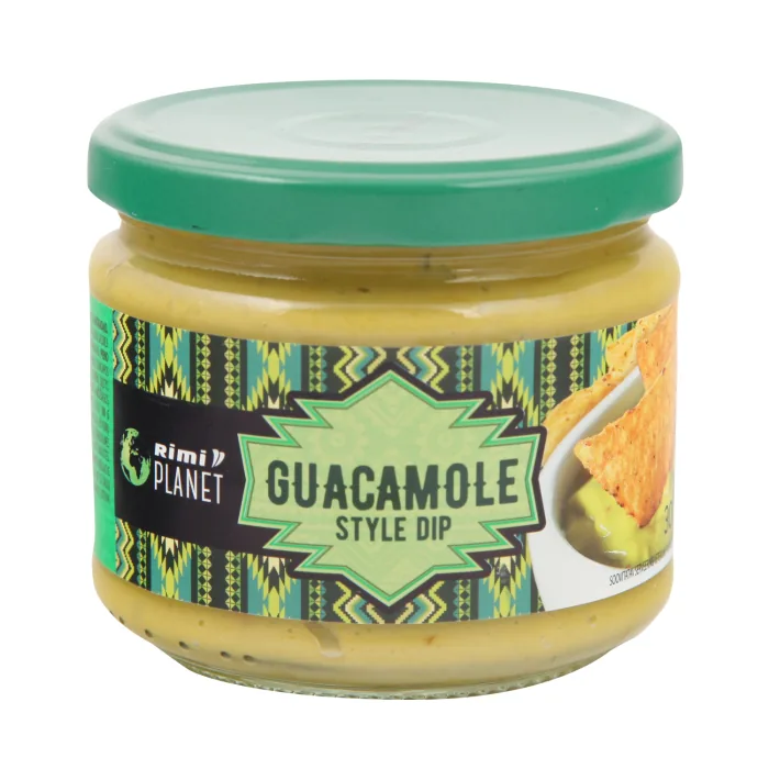 DIP MĒRCE RIMI PLANET GVAKAMOLE, AR TOMĀTIEM, SIERU UN AVOKADO 300G