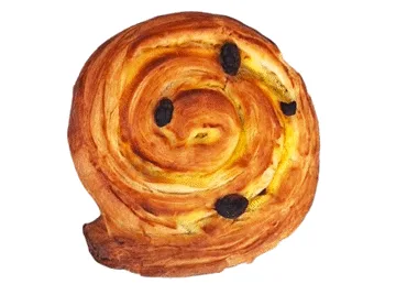 Сладкая булочка со сливочным маслом, кремом и изюмом Mantinga, 100 г