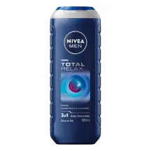 DUŠAS ŽELEJA VĪRIEŠIEM NIVEA MEN TOTAL RELAX 500ML