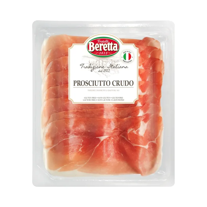 ŠĶIŅĶIS PROSCIUTTO CRUDO VĪTINĀTS ŠĶĒLĒS 110G