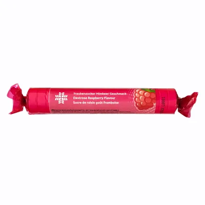 Livsane Dekstroze+C vitamīns (aveņu) košļājamās tabletes 44 g