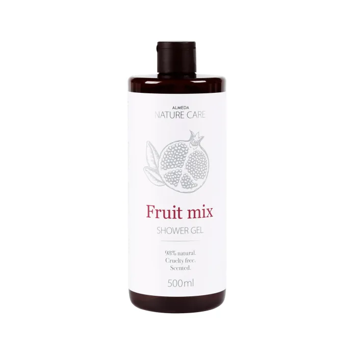 DUŠAS ŽELEJA ALMEDA NATURE CARE AR DAŽĀDU AUGĻU AROMĀTU 500ML