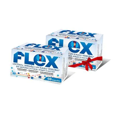 Flex® kapsulas N60 1+1 komplekts